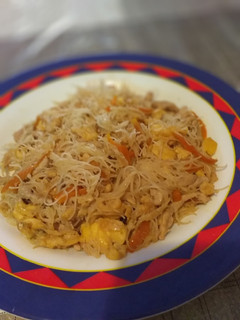 Una foto de Fideos de arroz chino