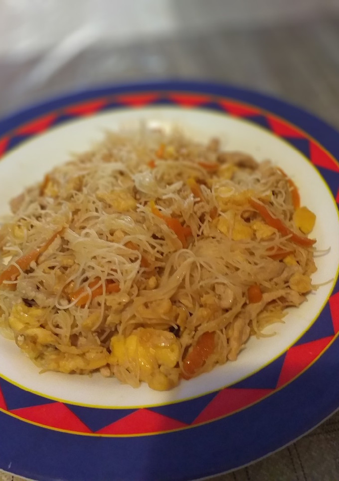 Una foto de Fideos de arroz chino