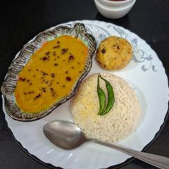 A picture of Dum Chawal/Dum Ghee Bhaat In 7 Minutes With Perfect Measurement.