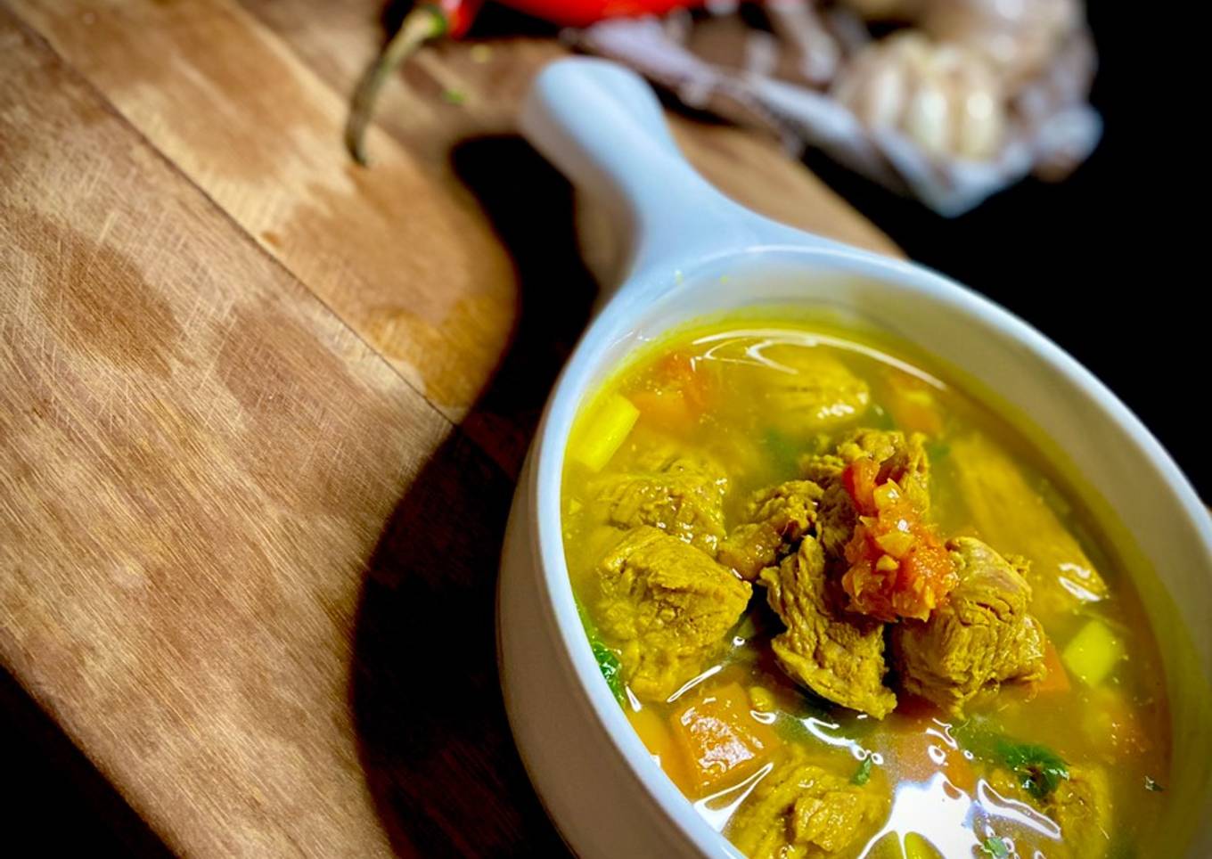 Gulai sapi tanpa santan