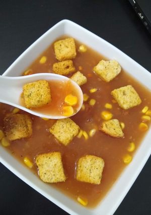 A picture of Tomato soup.
