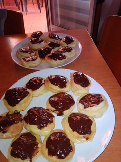 Una foto de Bocados de crema pastelera en MC