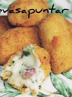 Una foto de Croquetas de jamón ibérico