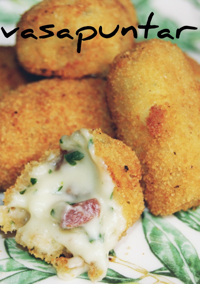 Una foto de Croquetas de jamón ibérico