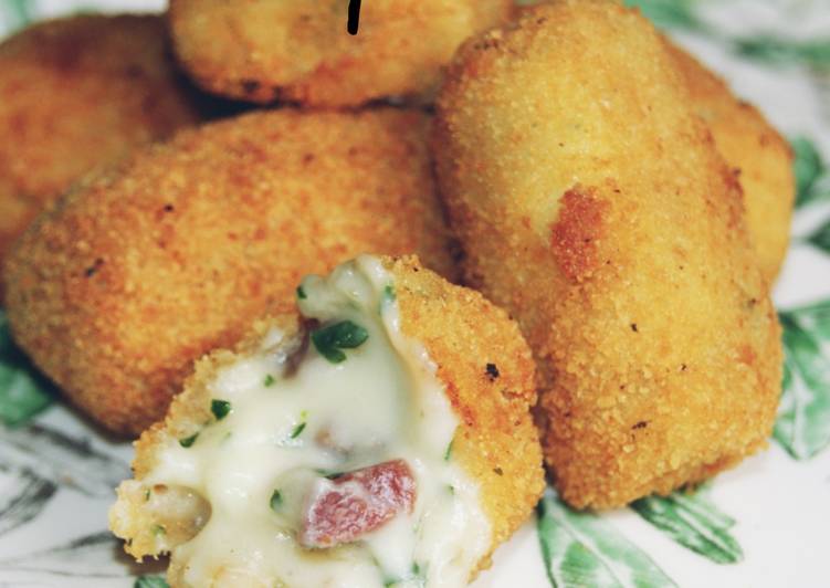 Croquetas de jamón ibérico
