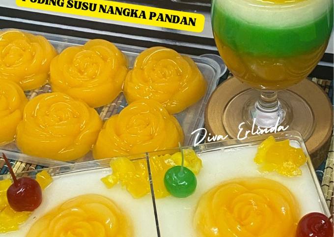 Resep Puding Susu Nangka Pandan Oleh Agustina Erlinda Cookpad