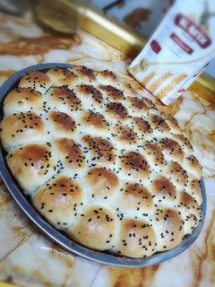 صورة لوصفة خليه نحل بالجبنه للافطار 👌🏻🥟