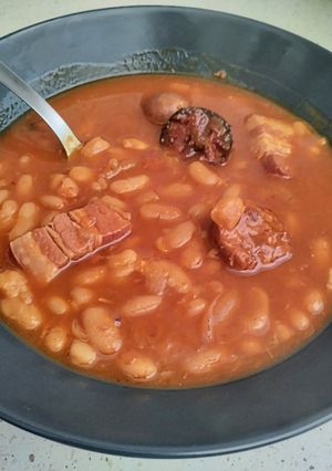 Una foto de Fabada en Instantpot