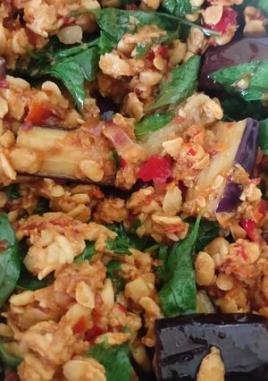 Foto resep Tumis Terong Tempe Kemangi