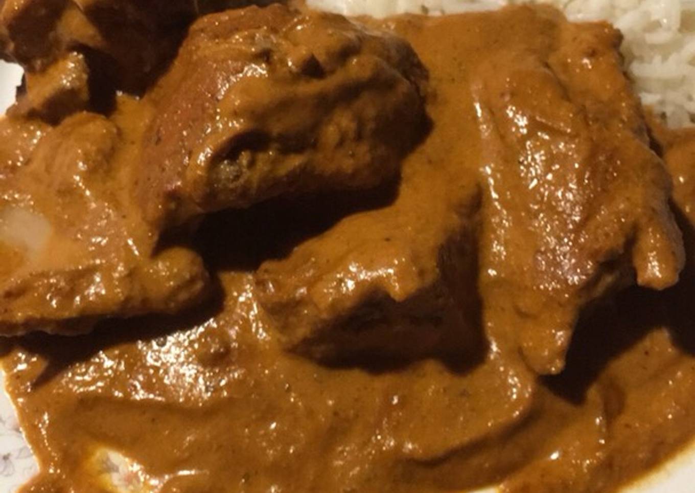 Encacahuatado de costillas de puerco