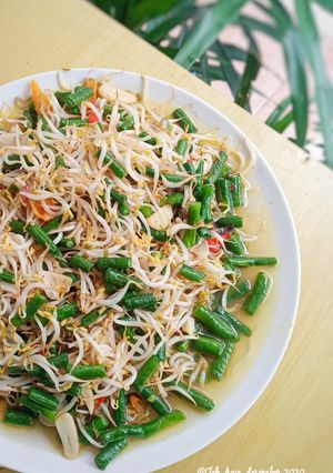 Foto resep Tumis taoge kacang panjang