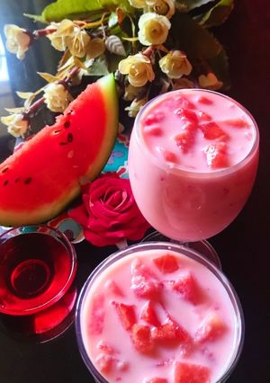 A picture of Watermelon Sherbet/Mohabbat ka Sherbet.