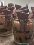 Shot de chocotorta