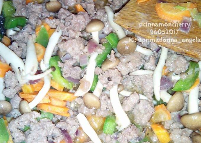 Colorful Minced Beef