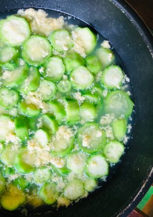 Foto resep Sayur oyong telur