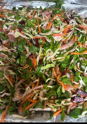 Una foto de Ensalada multicolor
