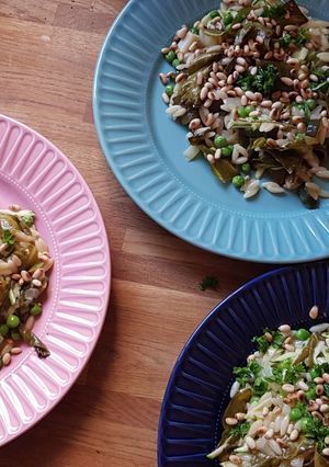 A picture of Courgette Baked Orzotto.
