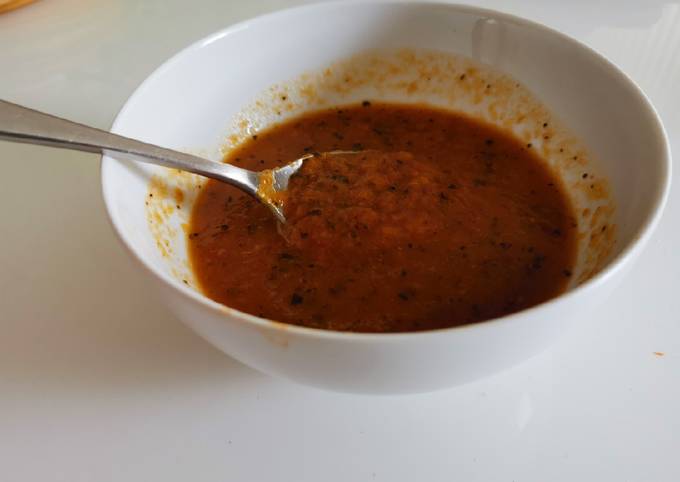Simple Way to Prepare Homemade Roasted tomato soup