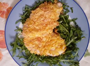Foto di Cotoletta di Tacchino con Cornflakes