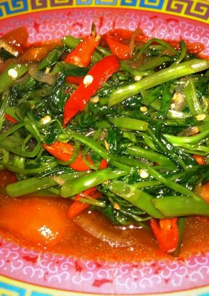 Foto resep Cah Kangkung Terasi