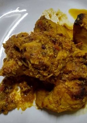 মাস্টার্ড চিকেন রেসিপির প্রধান ছবি