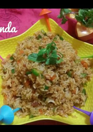 A picture of Fried rice.