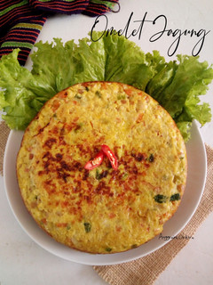 Foto resep Omelet Jagung