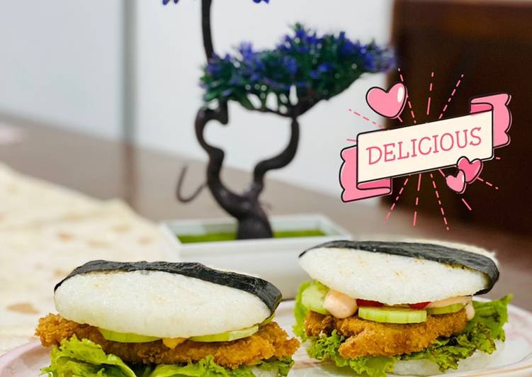Langkah Mudah untuk Menyiapkan Sushi Burger ala Mama Asi / yLoVeA Anti Gagal