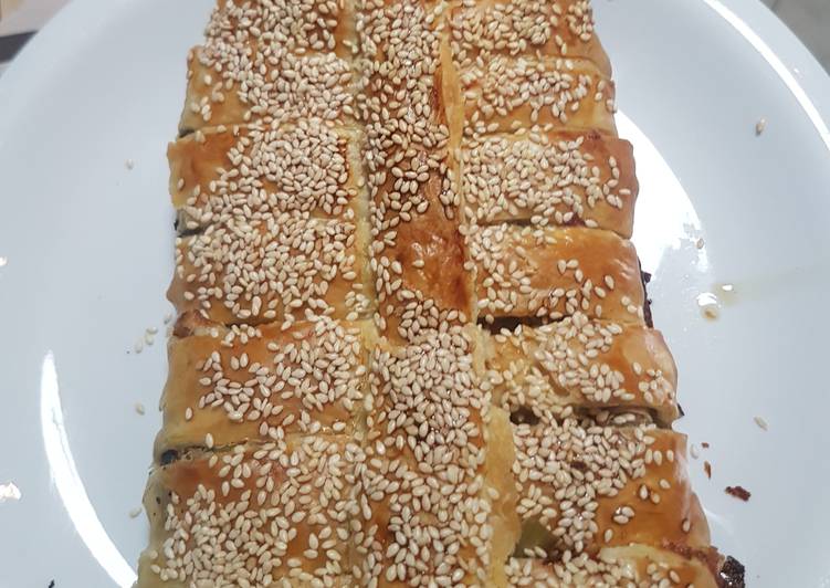 Strudel di carciofi