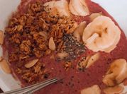 Una foto de leche bowl