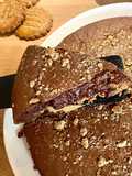 Gâteau sarrasin, amande, et chocolat Omie