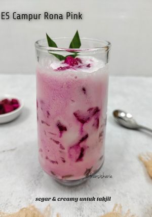 Foto resep Es Campur Rona Pink