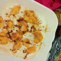 A picture of Dahi pulki.