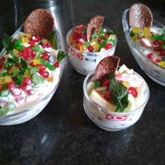 A picture of Fruit cream.