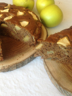 Una foto de Tarta rústica de Manzana