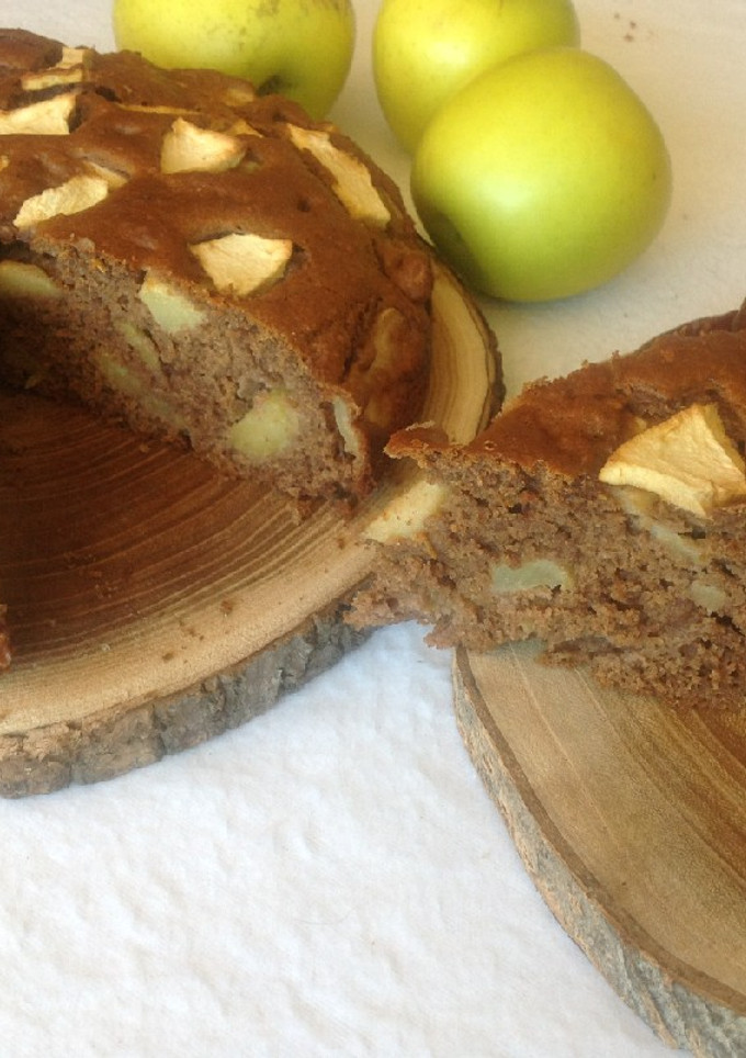 Una foto de Tarta rústica de Manzana