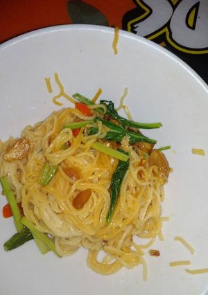 Foto resep Tumis Mie basah pedas