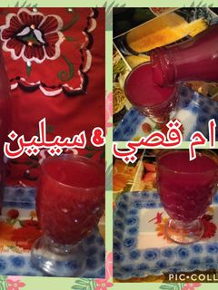 صورة لوصفة عصير الشمندر والفواكه