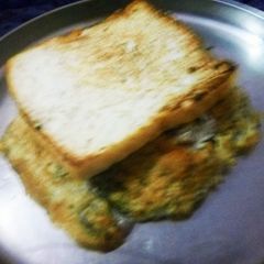 A picture of Bread omelette.