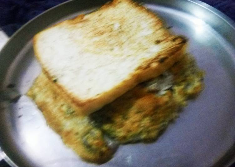 Easiest Way to Make Award-winning Bread omelette