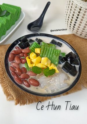 Foto resep Es Ce Hun Tiau (sagu gunting)