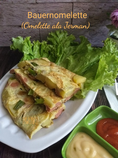 Foto resep 440.Bauernomalette(Omelette ala Jerman)