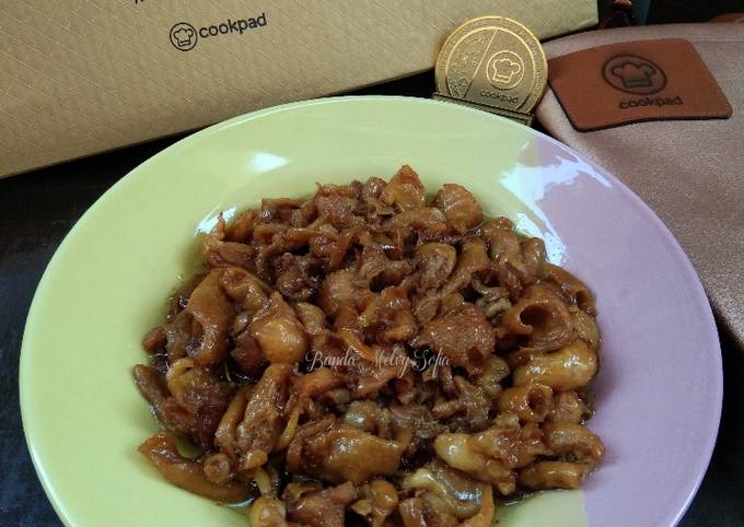 Resep Gongso Kulit Ayam Anti Gagal