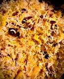 Постный рассыпчатый плов с грибами и рисом басмати