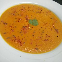 A picture of Roasted pumpkin soup.