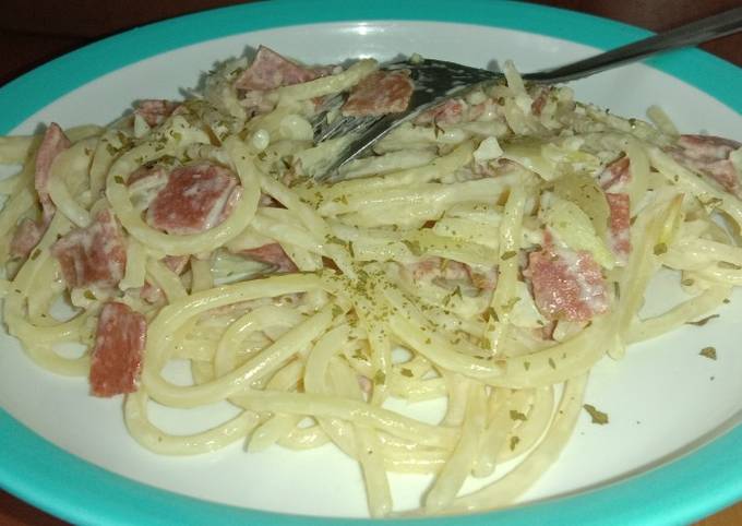 Resep Spaghetti Carbonara Anti Gagal