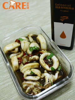 [薇達樂料理]陳年醋炒魚香透抽 的食譜成品照片