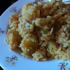 Viazi pilau A picture of Viazi pilau.