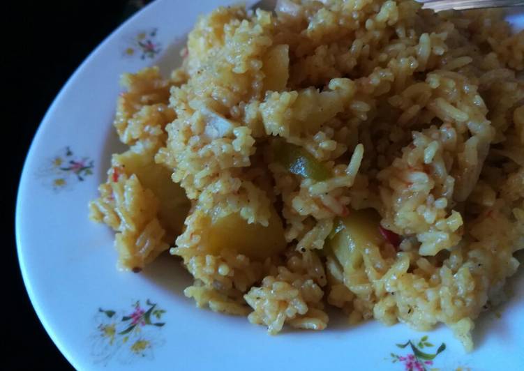 Recipe of Any-night-of-the-week Viazi pilau