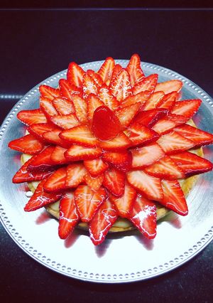 Une photo de Tarte aux fraises 🍓
